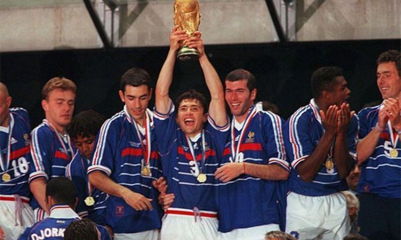Đội tuyển Pháp giành chiến thắng trong trận chung kết World Cup 1998